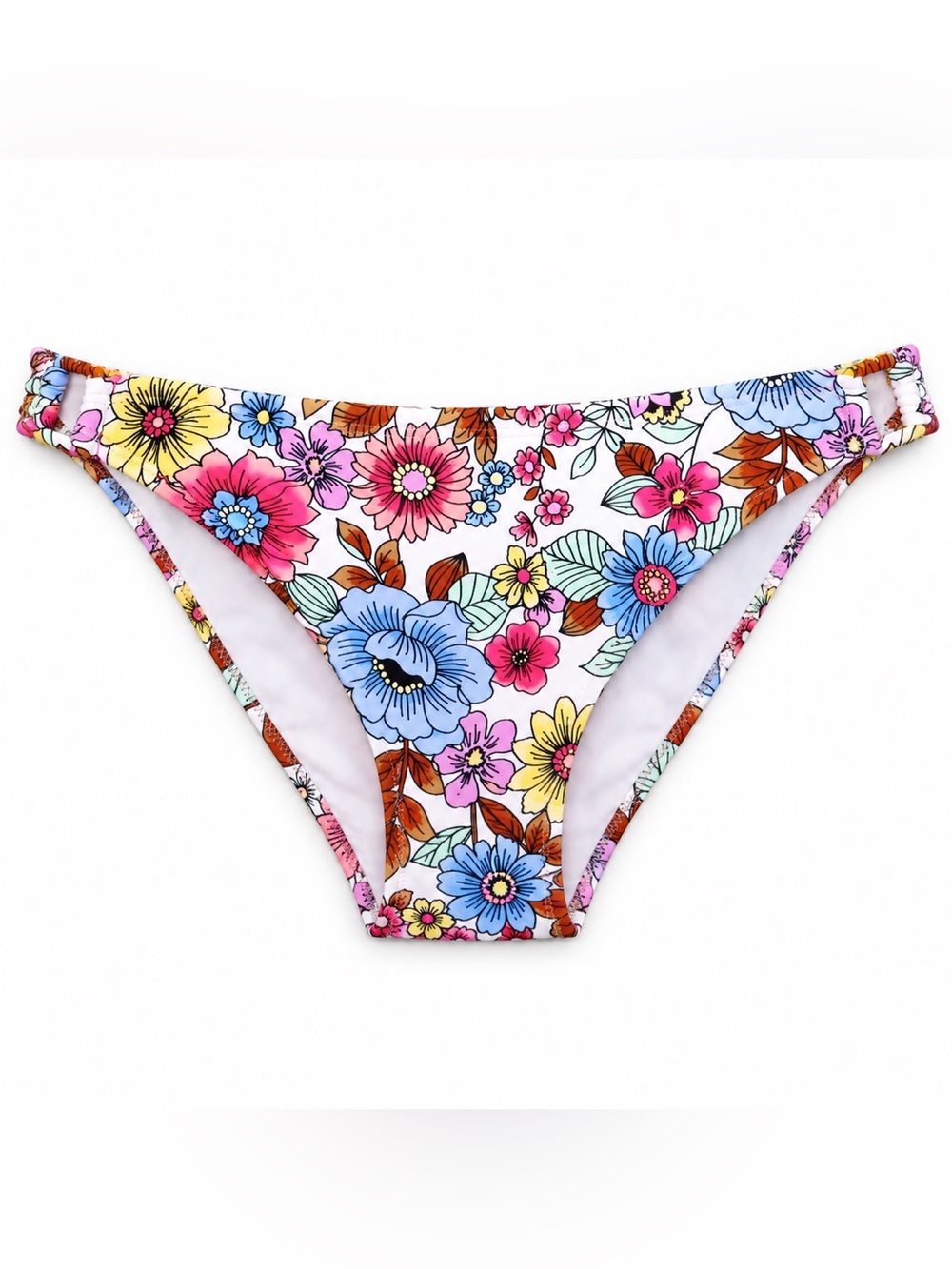 Women's California Waves RASPBERRY Hardware-Side Bikini, size XL, NWT